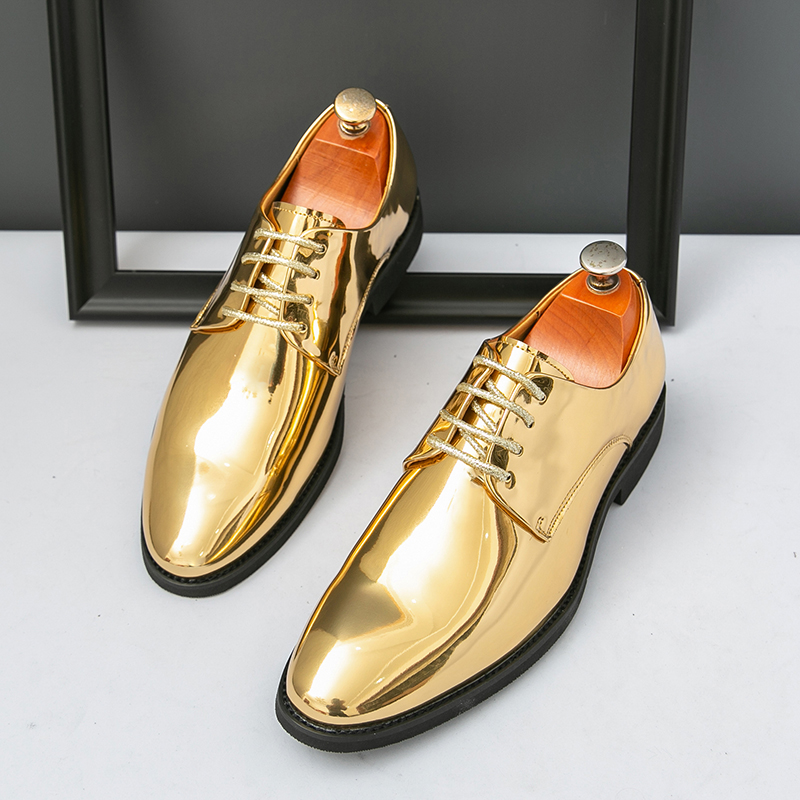 Men Formal Wear With Tie - Men Fashionable Derby Shoes Casual Comfortable
