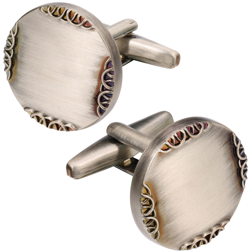 New Ancient Silver Color Cuffl - Cufflinks Silver Set recension och pris