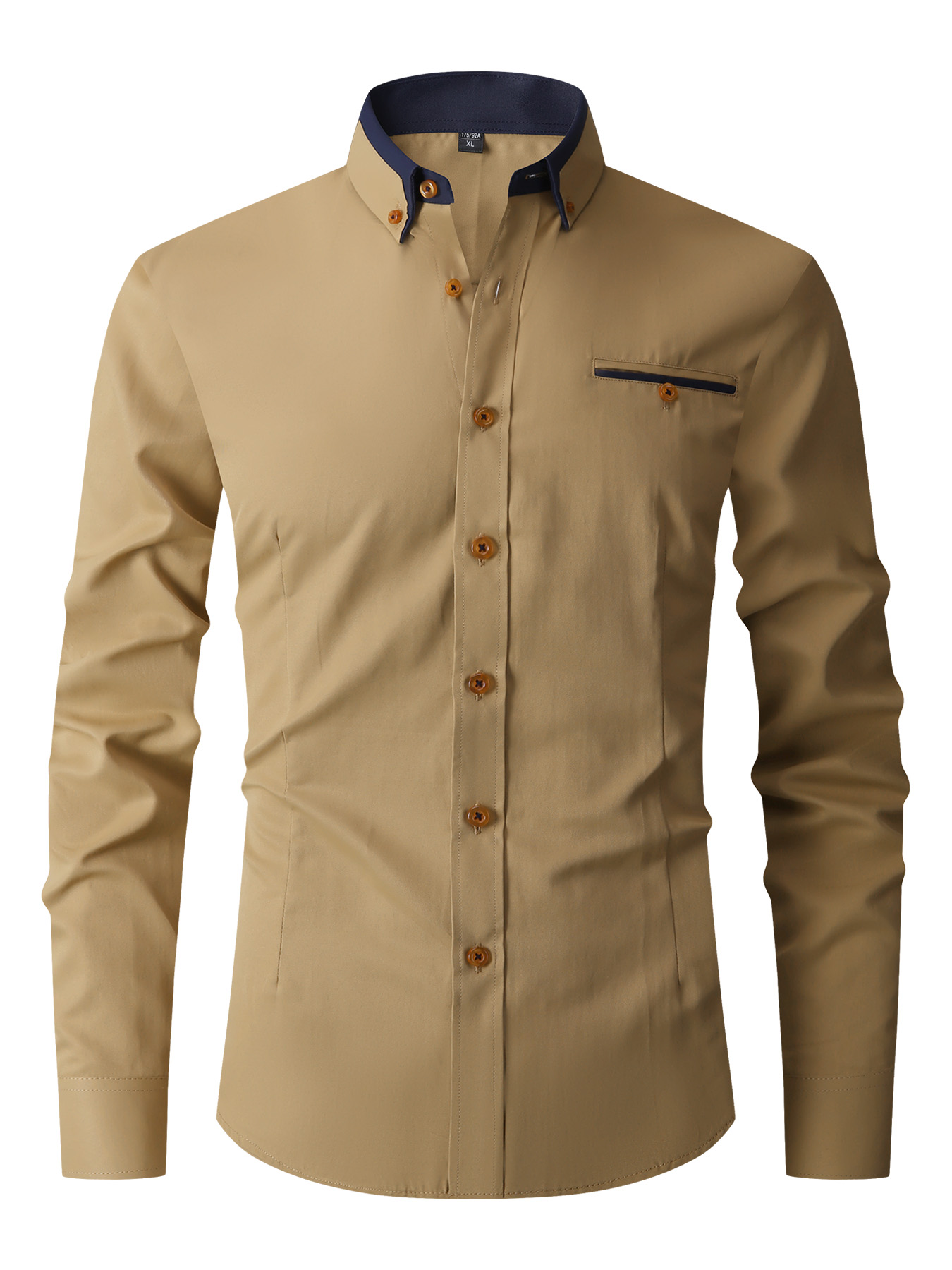 Men Formal Shirt Long Sleeve O - Mens Formal recension och pris