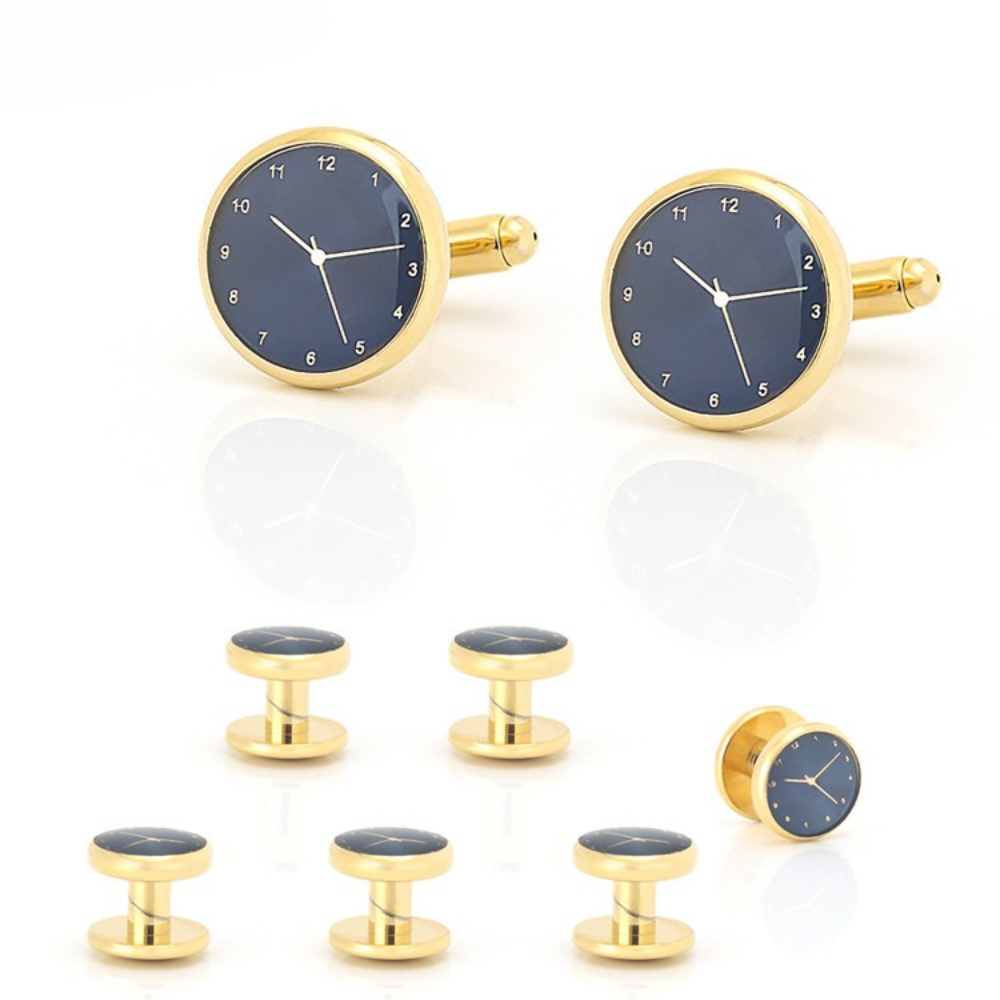 Time Aesthetics Gold Silver Cl - Cufflinks Silver Set recension och pris