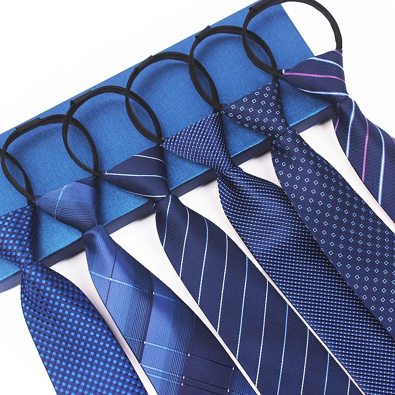 Men's Tie 8CM Zipper Ties 7cm  - Men Formal Wear With Tie recension och pris