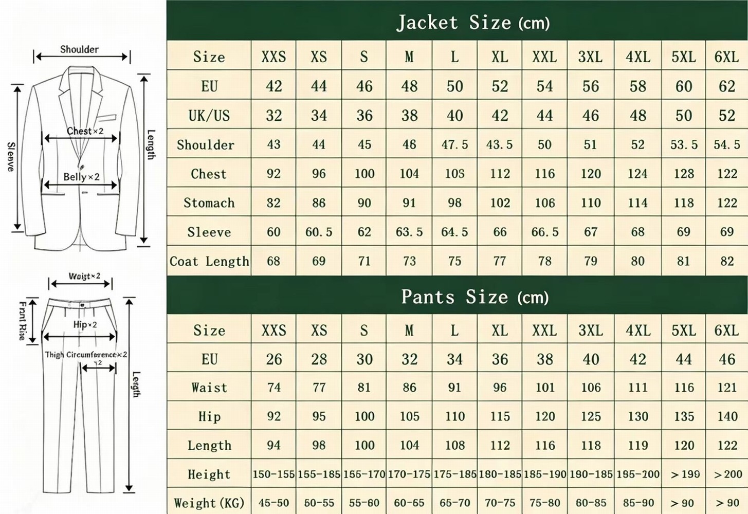 Fashion Army Green And Black F - Mens Formal recension och pris