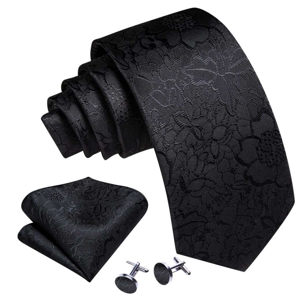 Barry.Wang Black White Gray Si - Cufflinks Silver Set recension och pris