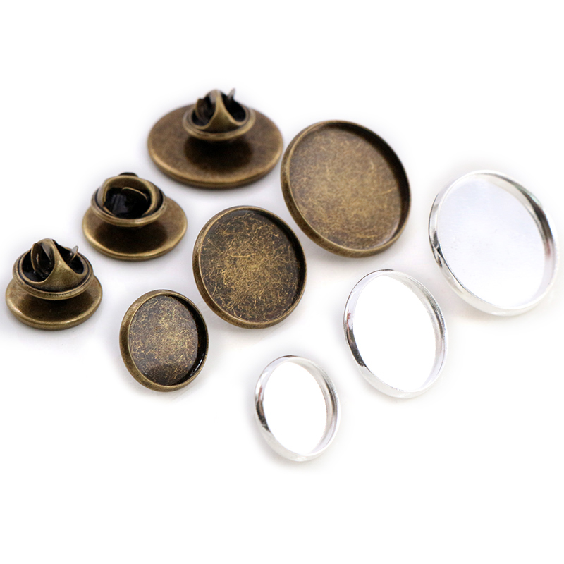 10pcs 12-20mm Inner Size Silve - Cufflinks Silver Set recension och pris