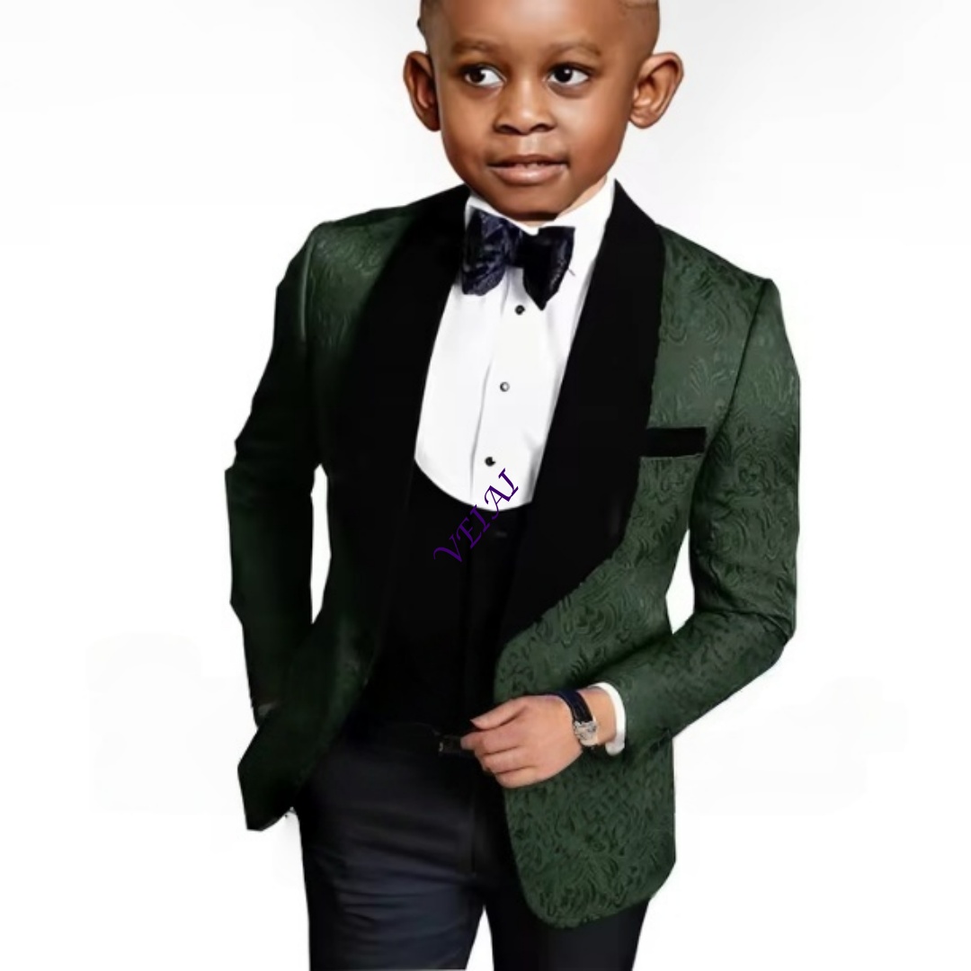 IFashion Boys Floral Three-pie - Formal Wear For Men Kids recension och pris