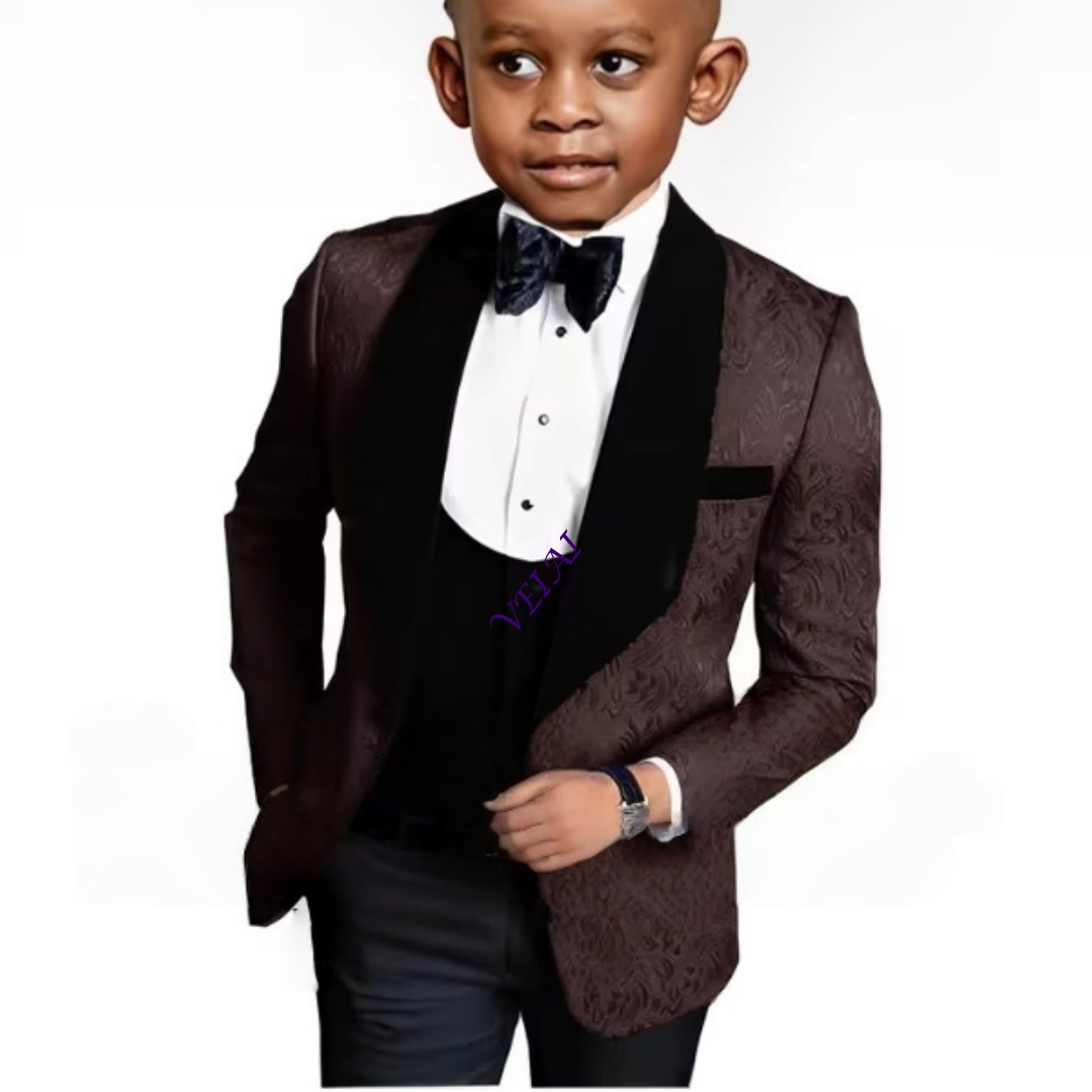 IFashion Boys Floral Three-pie - Formal Wear For Men Kids recension och pris