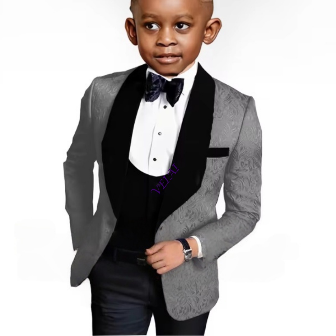 IFashion Boys Floral Three-pie - Formal Wear For Men Kids recension och pris