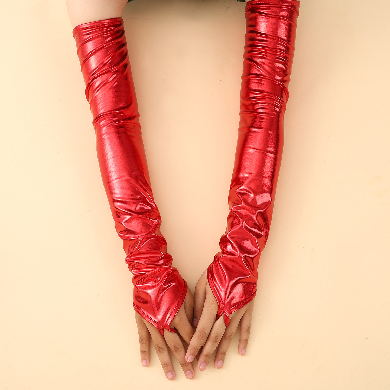 Gloves Patent Leather Fingerle - Formal Glove Leather recension och pris